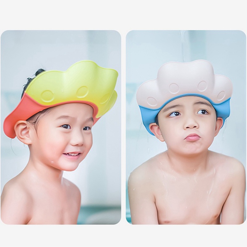 Mũ Chắn Nước Gội Đầu Bảo Vệ Cho Bé