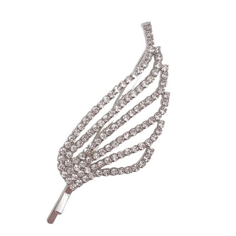 Kẹp Tóc Hình Đôi Cánh Bằng Hợp Kim Phong Cách Gothic Cho Nữ