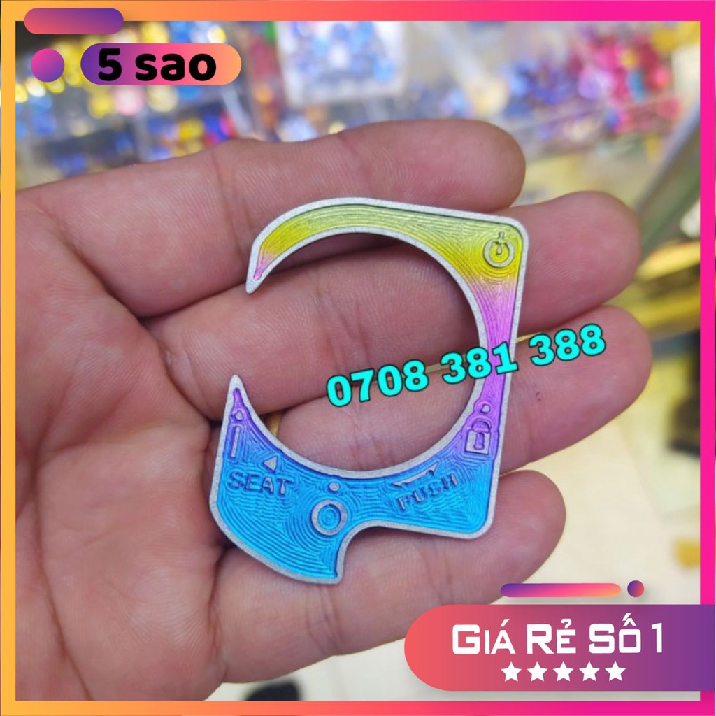 7 màu dán ổ khoá Vario 150 - miếng dán ổ khoá - đồ chơi xe máy