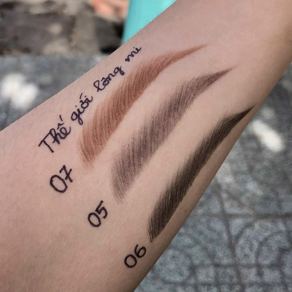 Chì mày xé thương hiệu Haozhuang Eyebrow Pencil sắc nét chuyên dùng cho Makeup - Thế giới lông mi