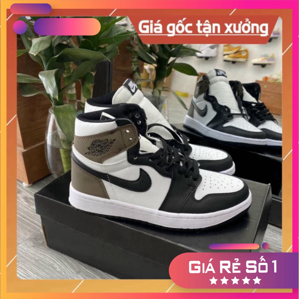 Giày Thể Thao Air J.d Xanh Móc Đen, Giày J.D1 Cổ Cao Cao Nam VN