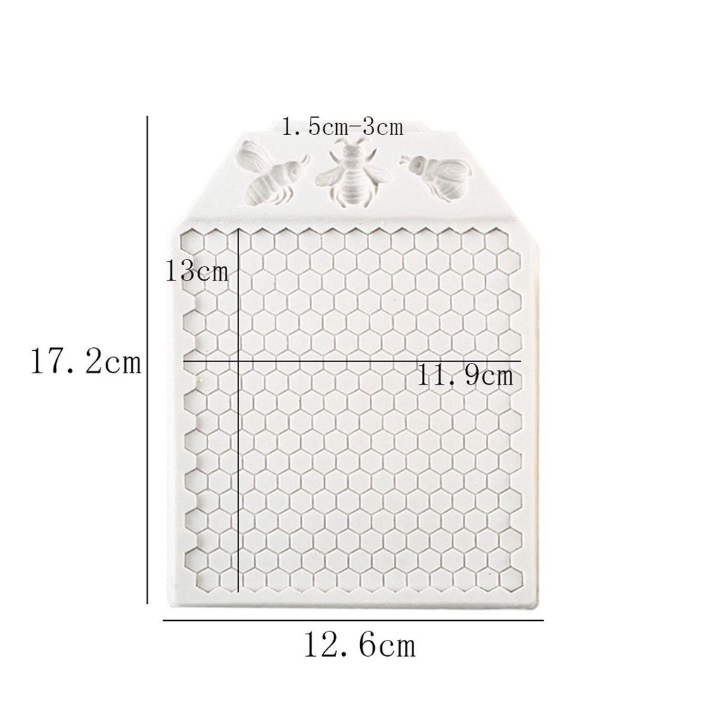Khuôn Silicone Làm Bánh Hình Tổ Ong Độc Đáo