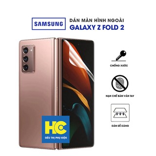Dán màn hình ngoài Samsung Galaxy Z Fold 2 PPF cao cấp dẻo, trong suốt – Dán dẻo Samsung Galaxy Z Fold 2
