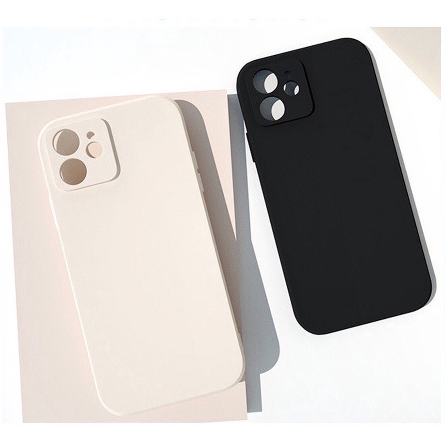 Ốp Lưng Iphone Cạnh Vuông Dẻo, Bảo Vệ Camera Sang Trọng ip 7plus,8Plus,x,xs,xsmax,11,11promax,12,12promax,13,13promax