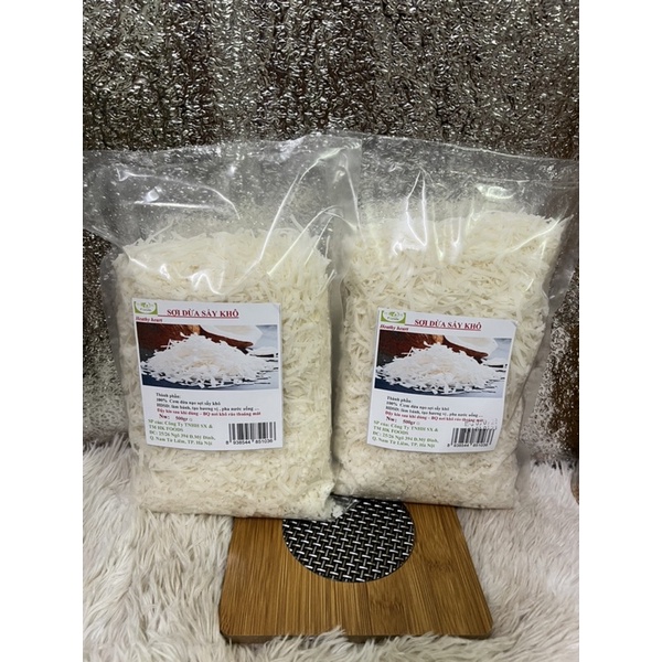 Sợi dừa sấy khô 500g