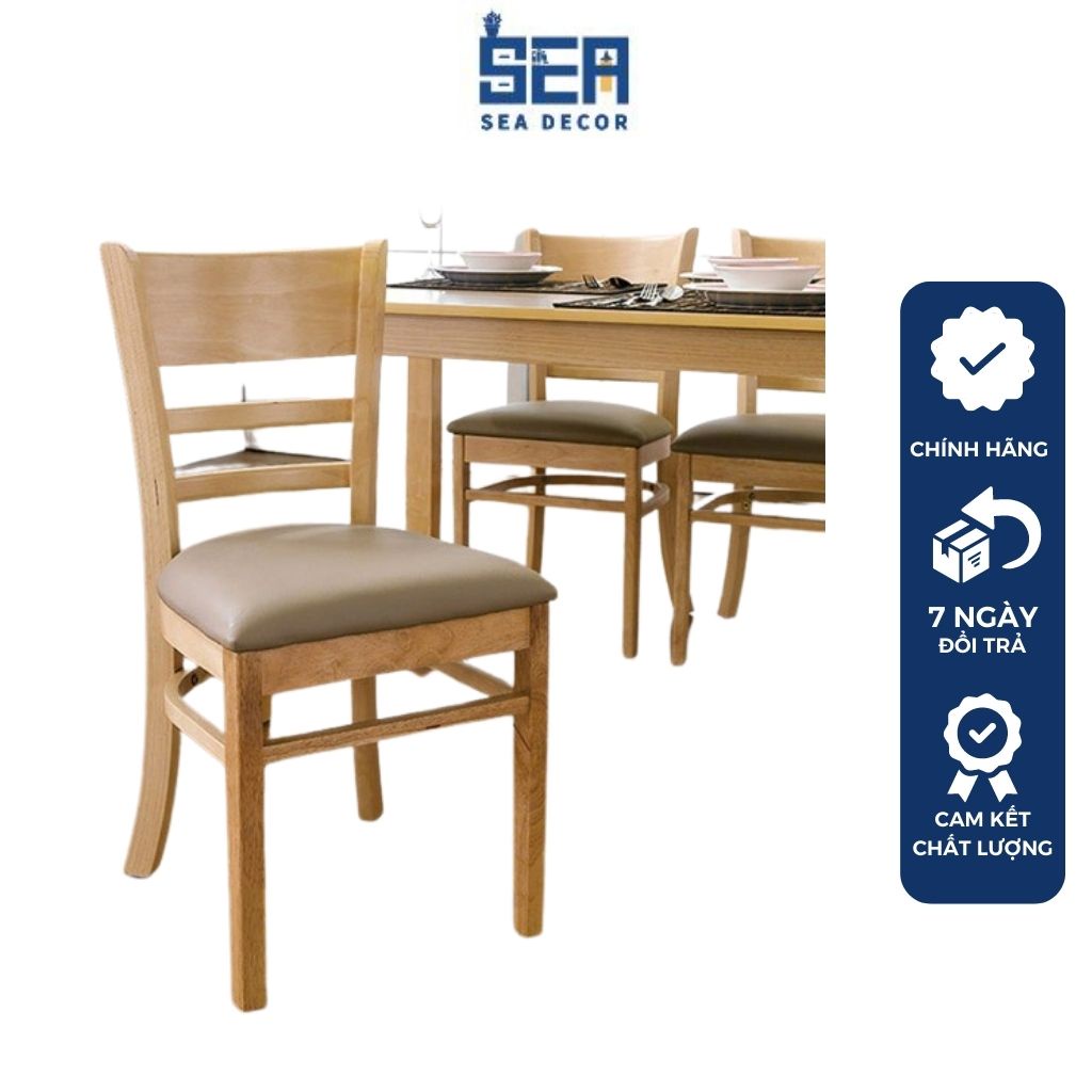 Ghế Cà Phê Cabin SEA DECOR Gỗ Thịt Tự Nhiên Xuất Khẩu Siêu Bền Đẹp