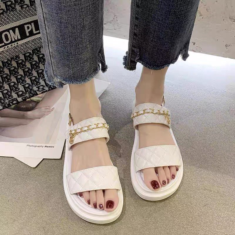 Dép quai hậu ChaneI xích quai sau