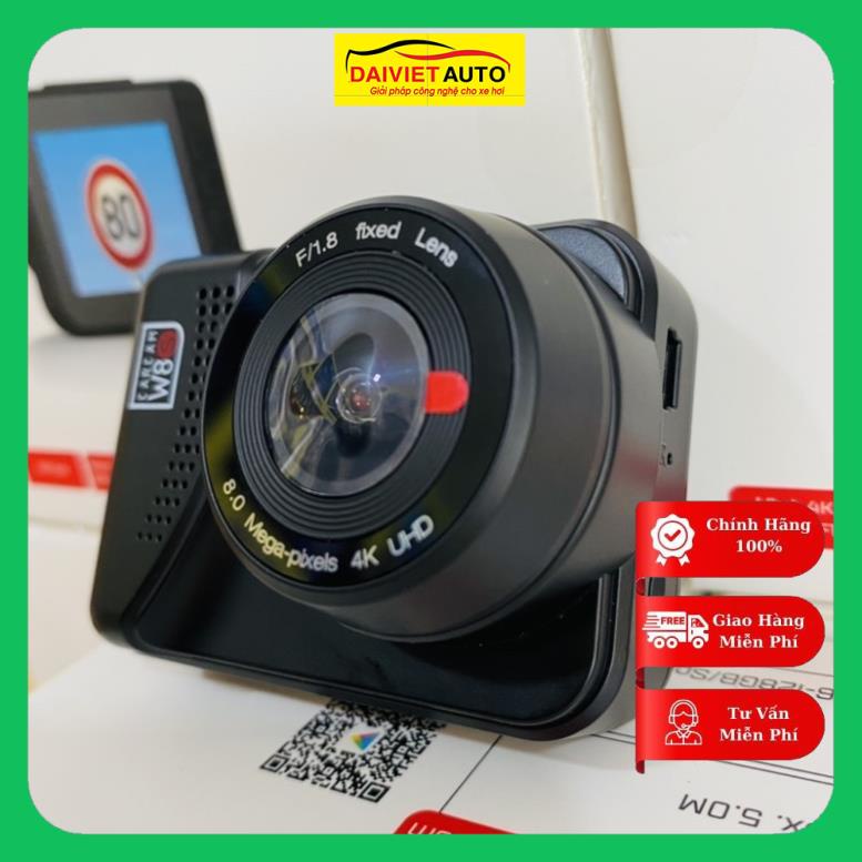 Carcam W8s Cam hành trình đọc biển báo tốc độ giao thông TẠI ĐẠI VIỆT AUTO