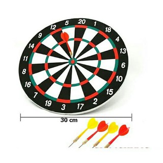 BẢNG PHI TIÊU 2 MẶT 30 CM 4 MŨI TIÊU