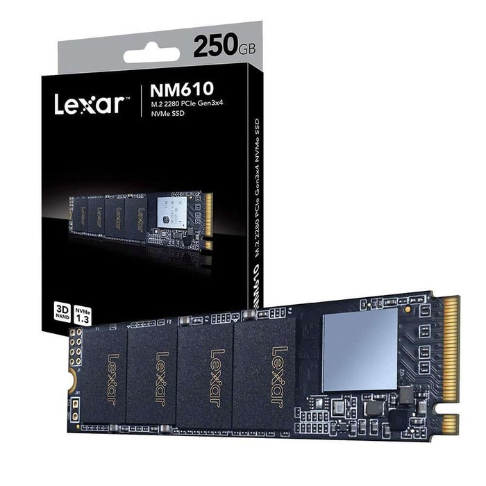 SSD Lexar NM610 M.2 PCIe Gen3 x4 NVMe 250GB LNM610-250RB - Hàng Chính Hãng | BigBuy360 - bigbuy360.vn