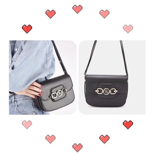 TNS-Túi đeo chéo 2 kiểu Guez Hensely mini convertible crossbody bag-đen classic