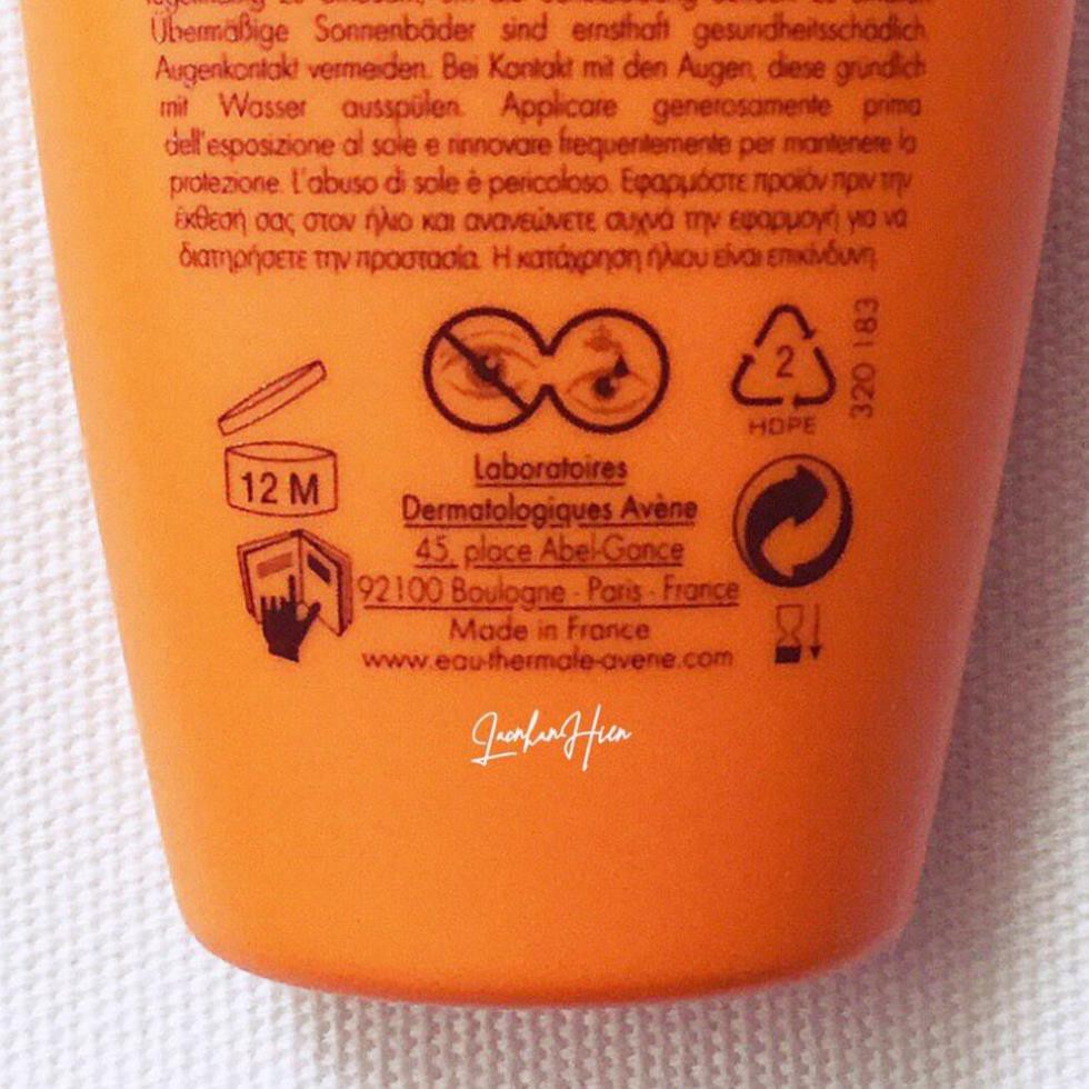 Kem chống nắng  AVÈNE Sort Fluid SPF50+, Kem chống nắng an toàn hiệu quả  làm dịu và chống kích ứng cho da mẫn cảm. | BigBuy360 - bigbuy360.vn