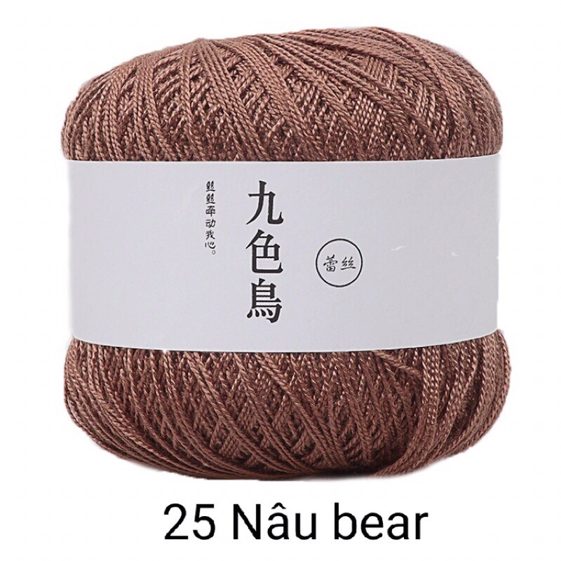 sợi cotton mùa hè....BẢNG MÀU 2...60gr