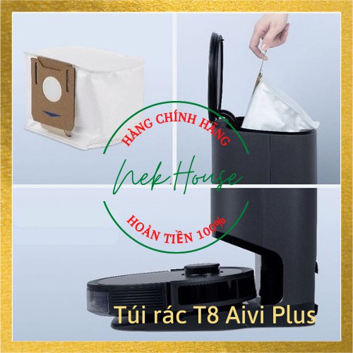 TÚI CHỨA RÁC CHO ROBOT ECOVACS DEEBOT T8 AIVI PLUS  / T9 PLUS / N8 PLUS - PHỤ KIỆN CHO ROBOT HÚT BỤI LAU NHÀ