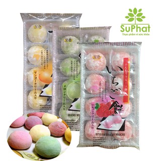 Bánh Fruit Mochi 3 vị trái cây Đài Loan 216g