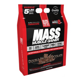 Sản phẩm tăng cân, nở cơ- elite labs mass muscle gainer 2.3kg - ảnh sản phẩm 1