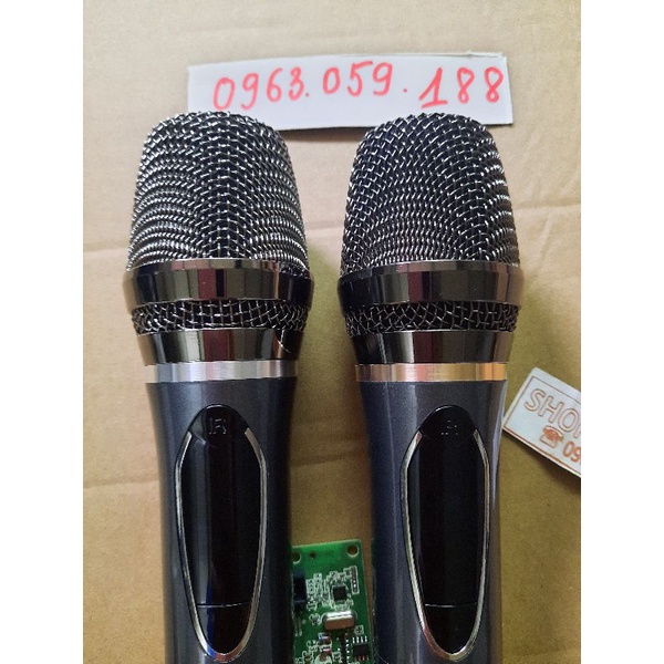 Micro Full Nhôm UHF Giành Cho Loa Kéo - Giá 1 Cặp