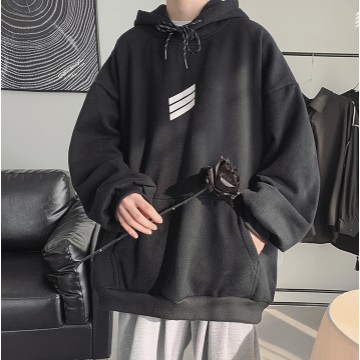 Áo hoodie nam form rộngnỉ dày có mũ unisex thời trang Hàn Quốc