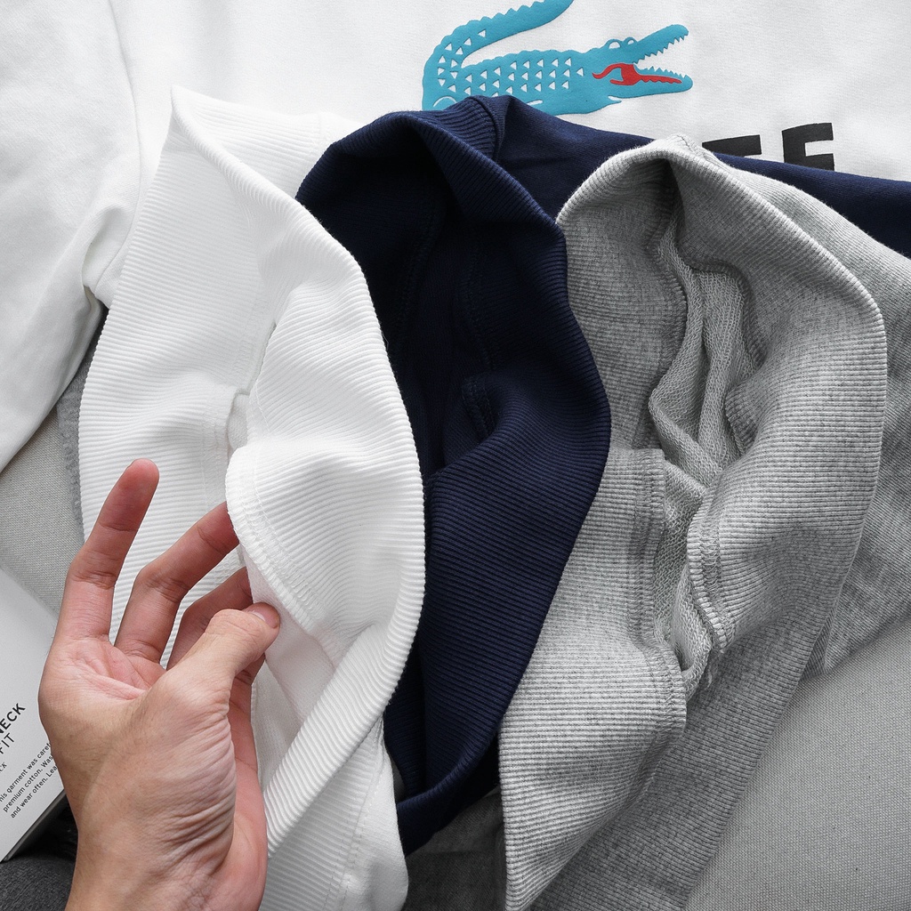 Áo thun nỉ thời trang tay dài , áo thun sweater unisex chất nỉ dày mịn, mặc siêu êm L22