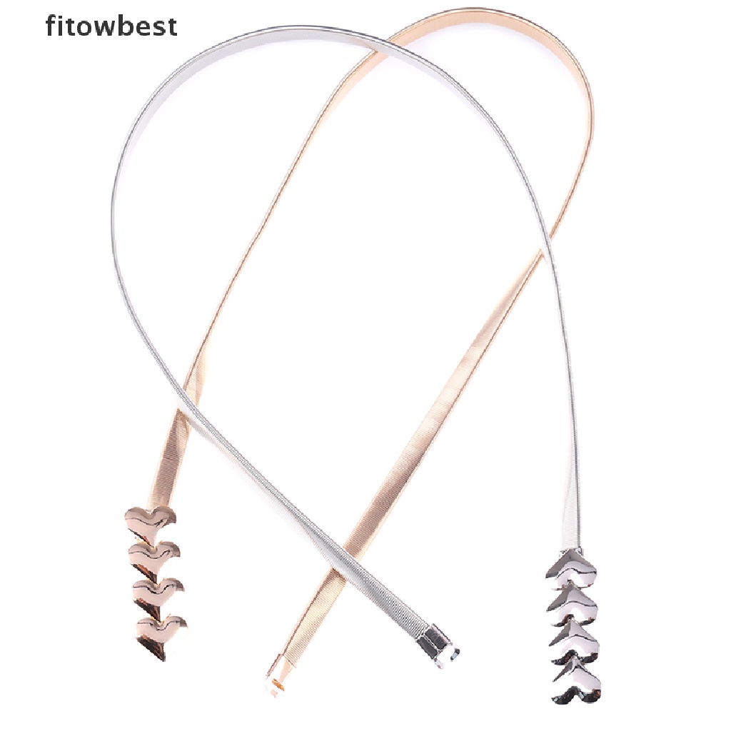 Thắt Lưng Co Giãn Phối Khóa Kim Loại QDD Dành Cho Nữ