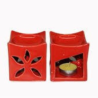 ĐẾ ĐỐT TINH DẦU BẰNG NẾN - HÌNH VUÔNG- Mau ngẫu nhiên