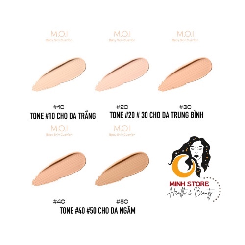 Phấn nước Baby Cushion MOI che khuyết điểm, kiềm dầu mỏng mịn (mua ngay để nhận quà tặng) | BigBuy360 - bigbuy360.vn