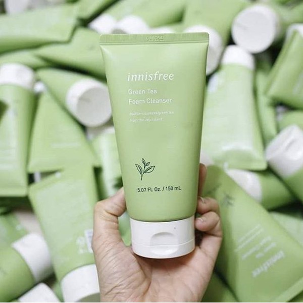 [Mẫu mới 2019] SỮA RỬA MẶT GREEN TEA CLEANSING FOAM INNISFREE