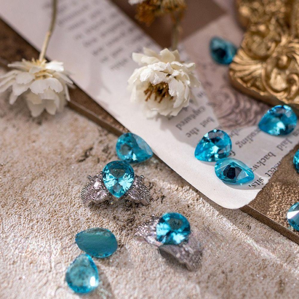 Nhẫn Khoét Lỗ Phong Cách Vintage Quyến Rũ|Vật Liệu Trang Trí Móng Tay Nghệ Thuật