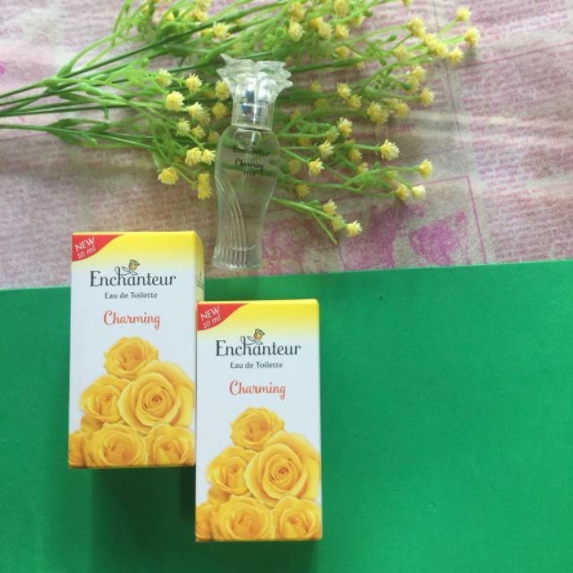Nước hoa Enchanteur charming hương nước hoa pháp 10ml & 50ml | Thế Giới Skin Care