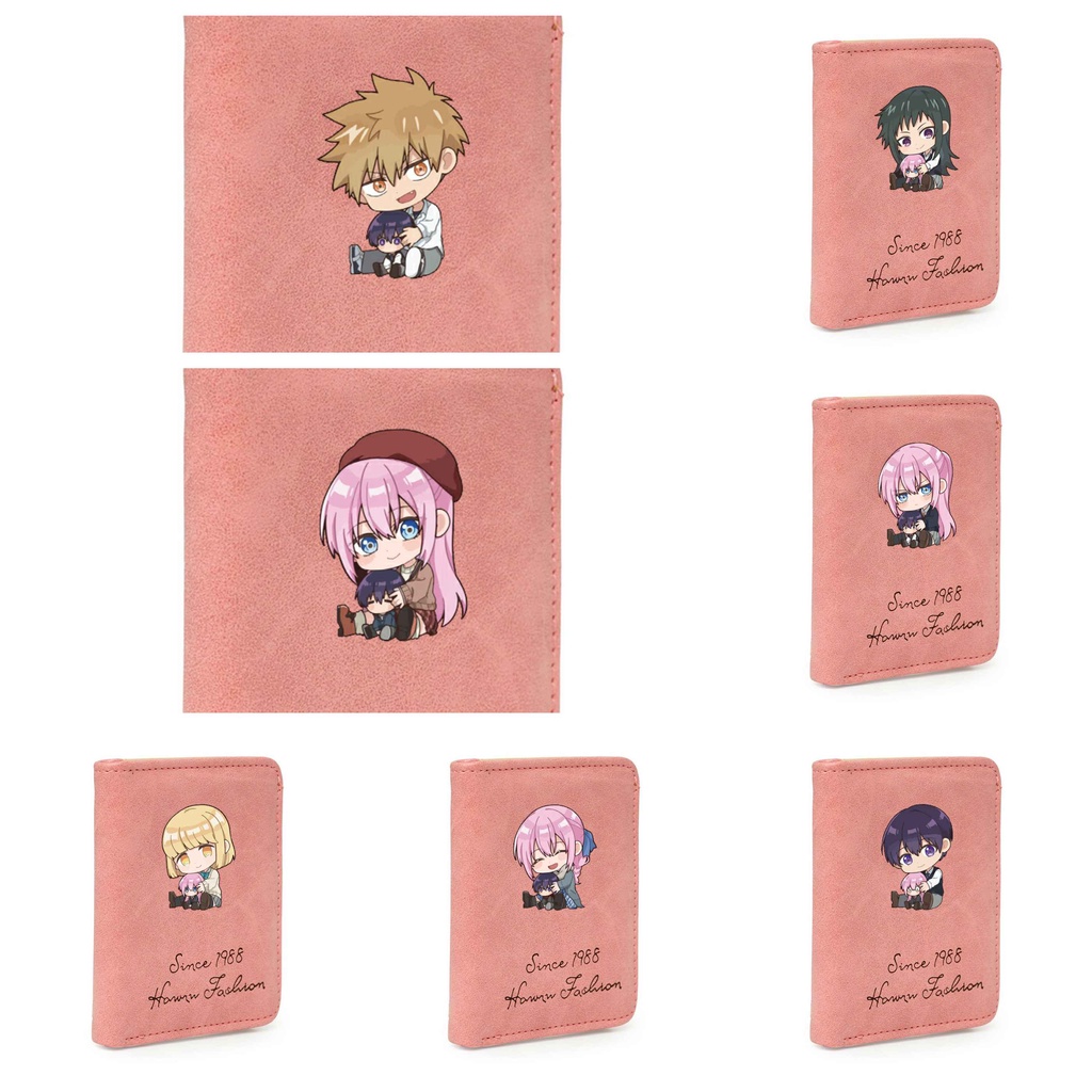 Ví ngắn cầm tay hồng Shikimori-san Bạn gái tôi không chỉ dễ thương anime chibi đựng vật dụng nhỏ xinh xắn tiện lợi