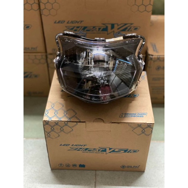 Pha đèn trước 2 tầng shipat xe vison 2021