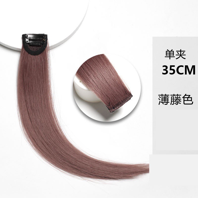 Tóc giả MISS FANCY 40CM dáng thẳng nhiều màu sắc