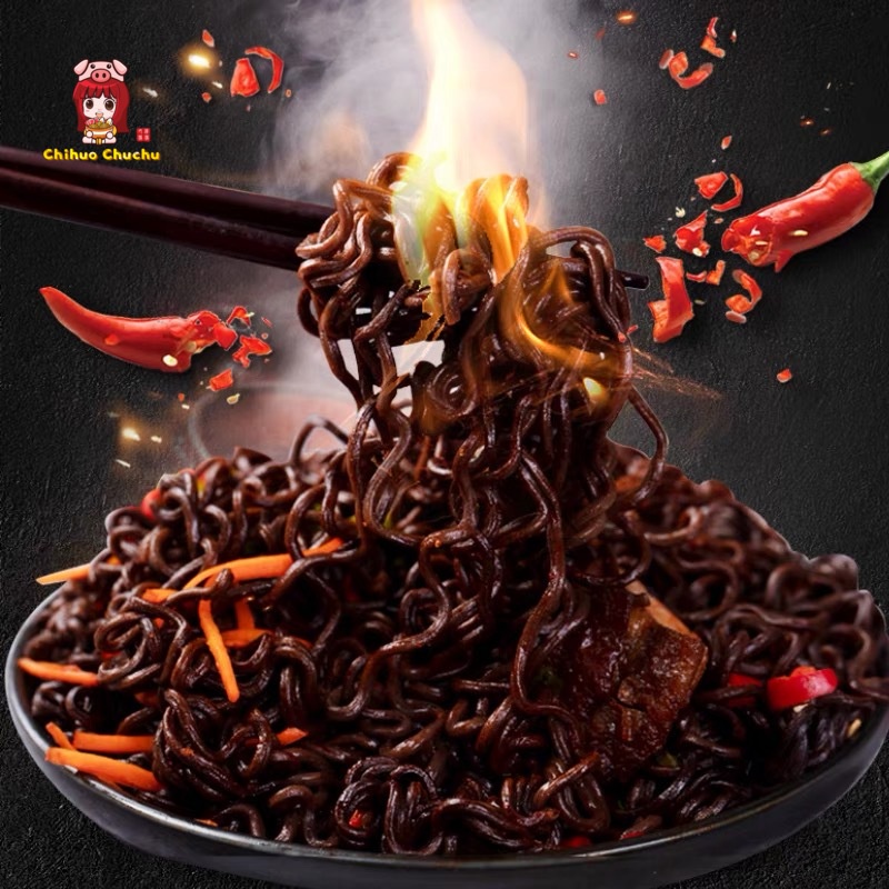 Mì gà cay đen Mamee