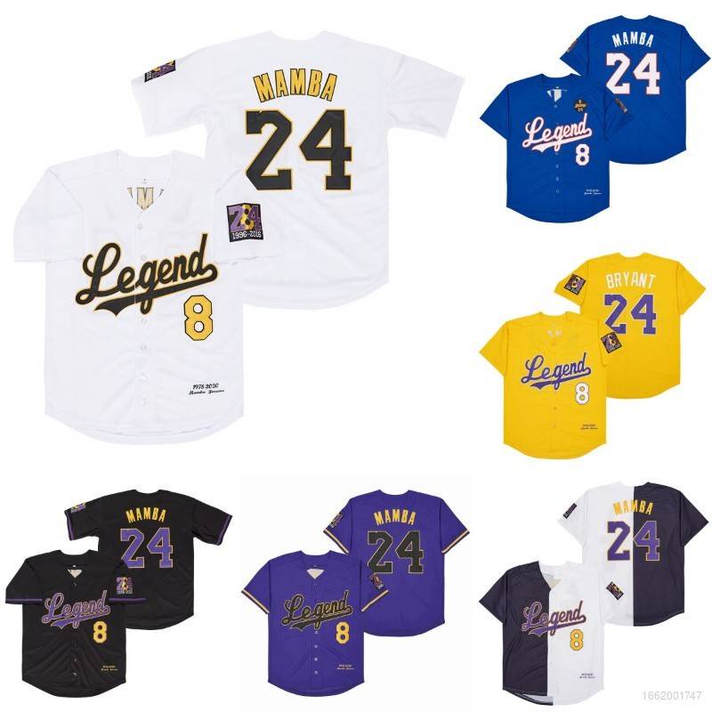 Áo Bóng Chày MLB Los Angeles Dodgers Mamba Kobe Cá Tính