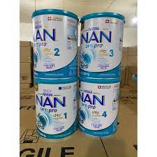 Mẫu mới - Sữa bột Nan OPTIPRO nga số 1,2,3 .