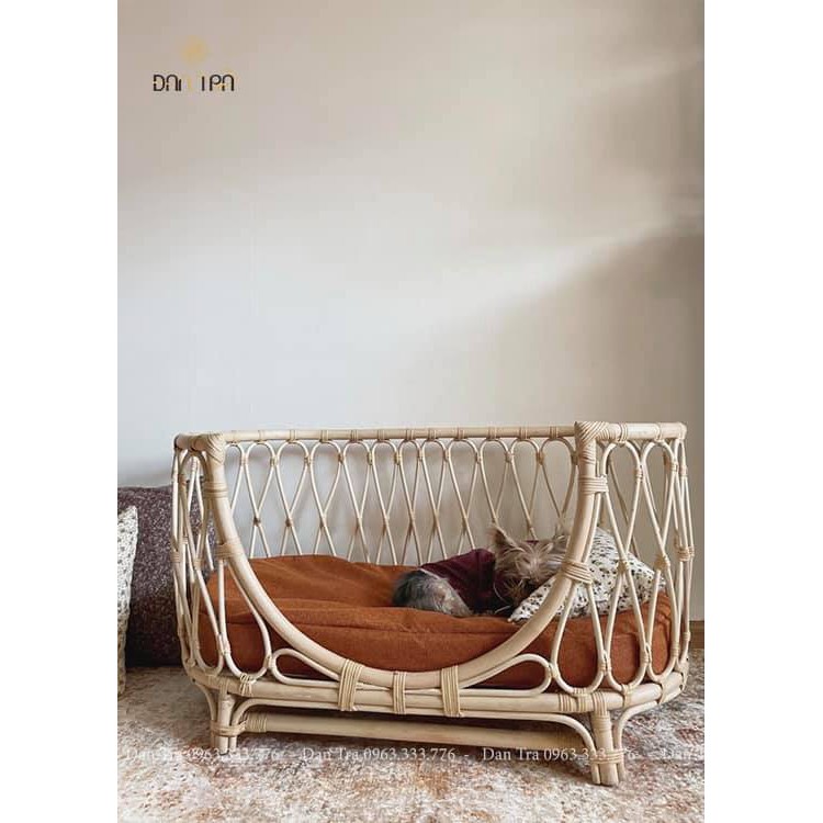 Giường Sofa Cho Thú Cưng, Sofa Băng Chờ, Giường Ngủ Giá Rẻ, Giường Mây Tre Cho Bé, Giường Sofa Nhỏ, Nội Thất Mây Tre Đan