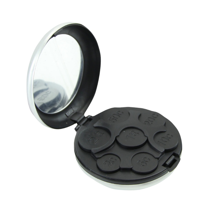 1 Dụng Cụ Đựng Tiền Xu Bằng Nhôm Phong Cách Châu Âu