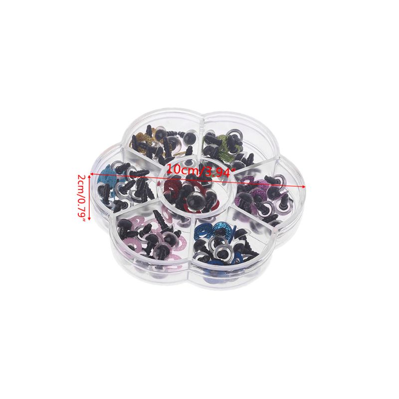 70 Vòng Đệm 10mm 0 39in DIY An Toàn Cho Mắt Búp Bê