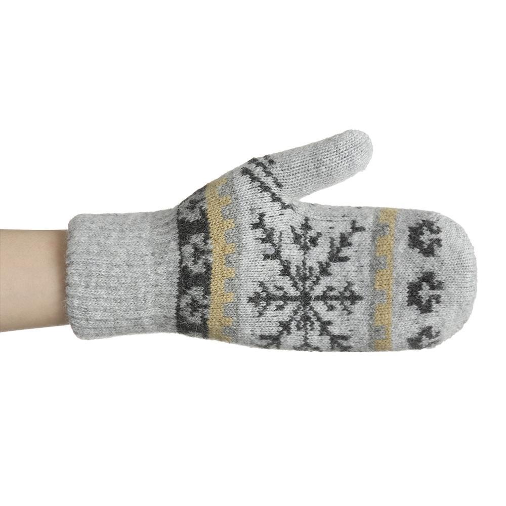 PINEVN Găng Tay Len Hở Ngón Giữ Ấm