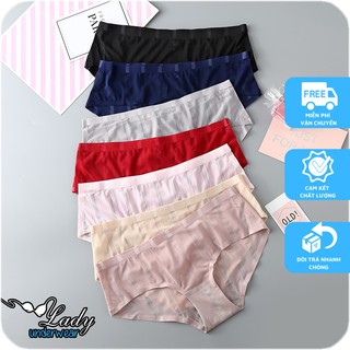 Quần Lót Nữ Thun Lạnh Sexy, Quần Chip Nữ Không Viền Free Size 40-50Kg