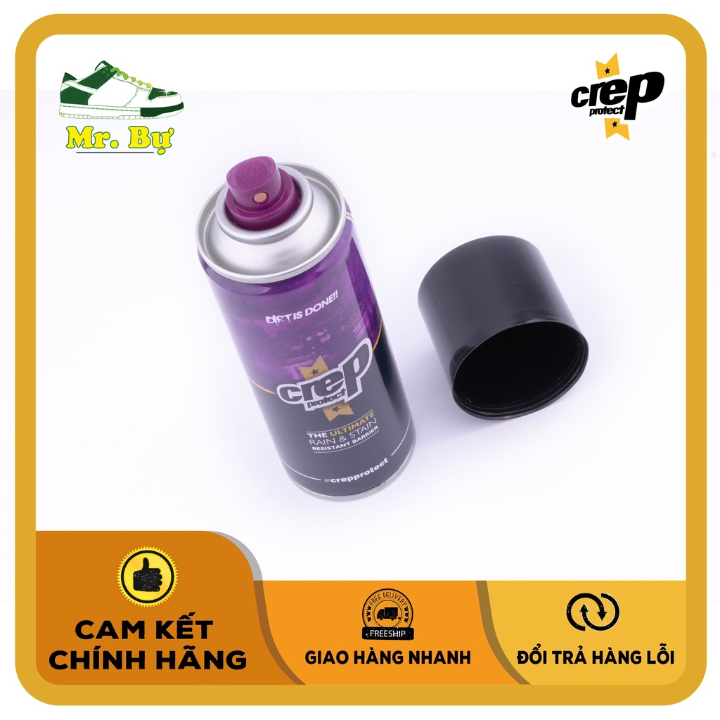 Crep Protect Spray 200ml Nano, chống thấm bảo vệ giày không ướt - bẩn dạng xịt