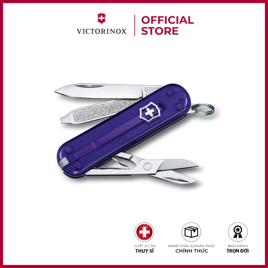 Dao đa năng Victorinox SD Classic Transparent Color Functions