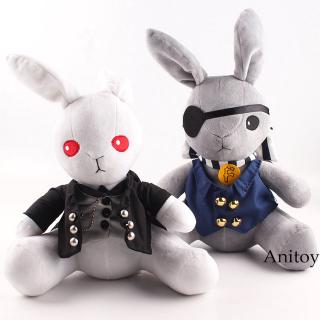 Black Butler Ciel Phantomhive Rabbit Bunny Plush Toys Soft Stuffed Animal Dolls