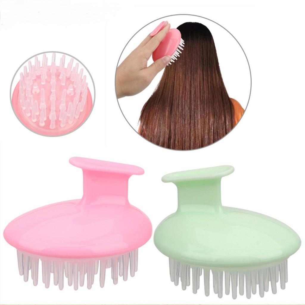 Lược Massage Đầu Lược Gội Đầu Làm Sach Da Đầu Tẩy Tế Bào Khi Gội Đầu