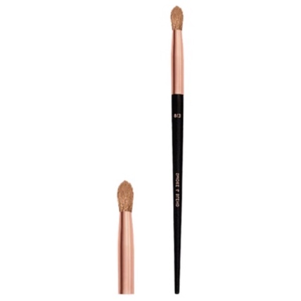 Cọ Tán Phấn Mắt Mosky Vacosi Smoke &amp; Blend Brush E18 - cọ trang điểm kiểu bo tròn và lông cọ mềm mại