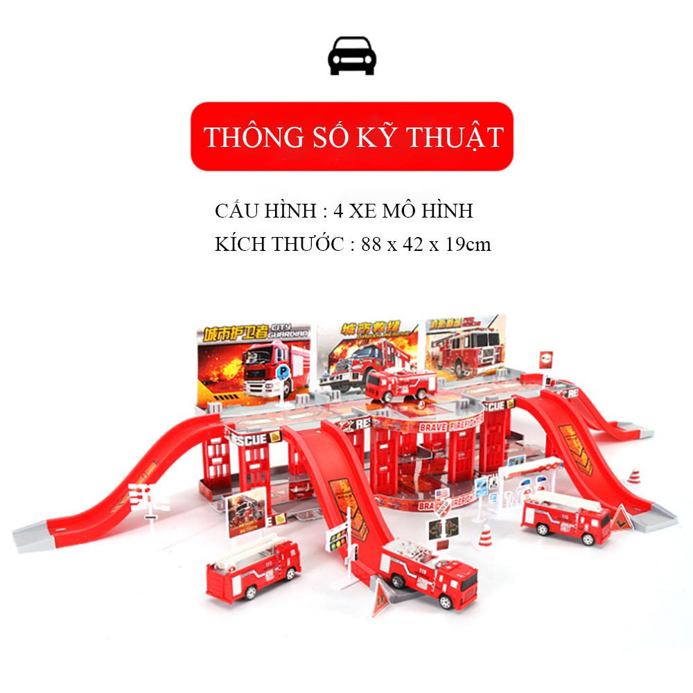 Đồ chơi trẻ em, bãi đỗ xe ô tô mô hình lắp ghép, đồ chơi giải trí cho bé, bảo hành 3 tháng, lỗi đổi mới trong 7 ngày