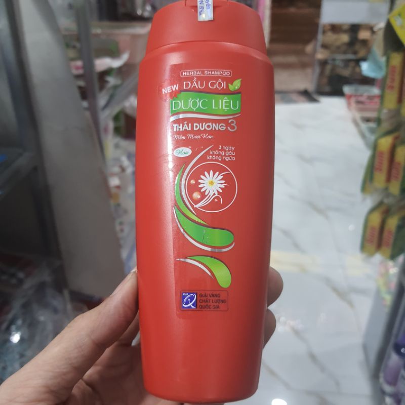 Dầu Gội Dược Liệu Thái Dương 3 Hương Hoa 200Ml