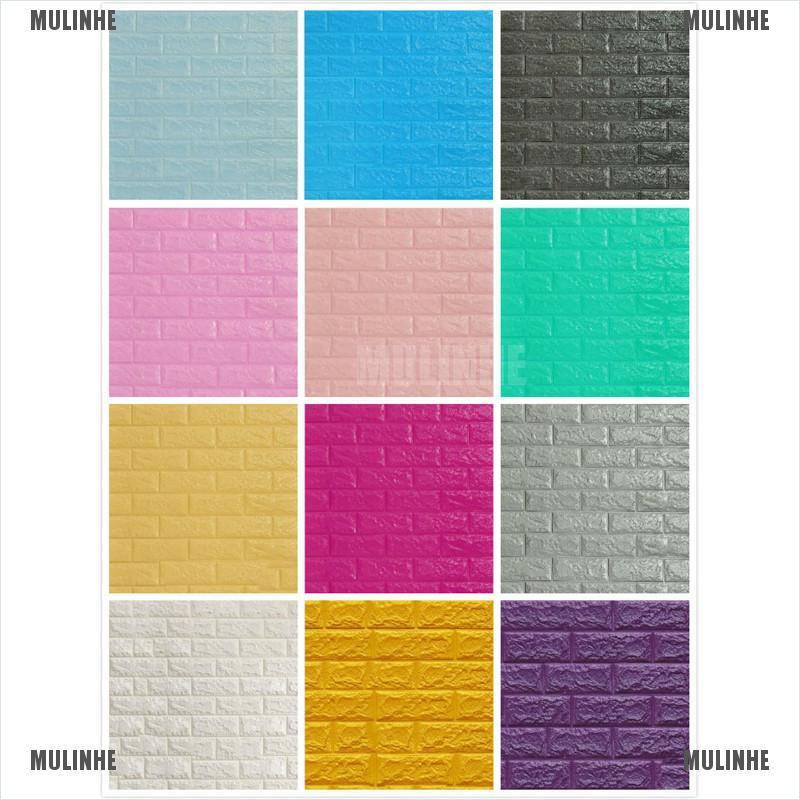 Miếng Dán Tường Giả Gạch 3D 70 * 15cm