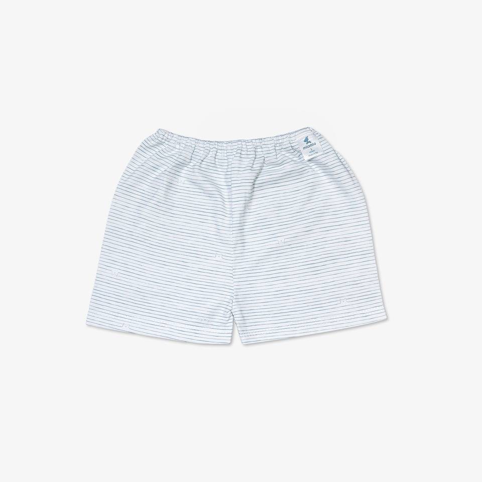 Quần Ngắn Sơ Sinh MIOMIO, Họa Tiết Thỏ, Sọc, Mèo Mây, Xe Nôi Cho Bé Trai Bé Gái (Từ 0-24 Tháng), 100% Cotton