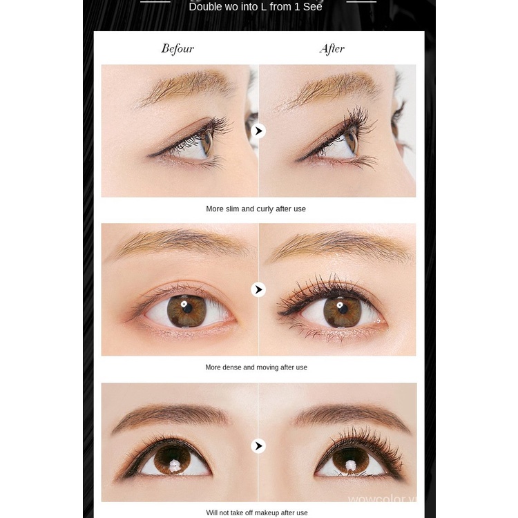 [Hàng mới về] Mascara LAMEILA hai đầu chống thấm nước và lâu trôi cao cấp hiệu quả